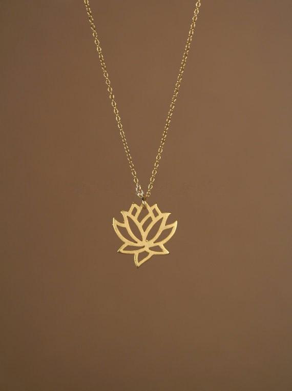 Silver and Gold Plated Rose Necklace
